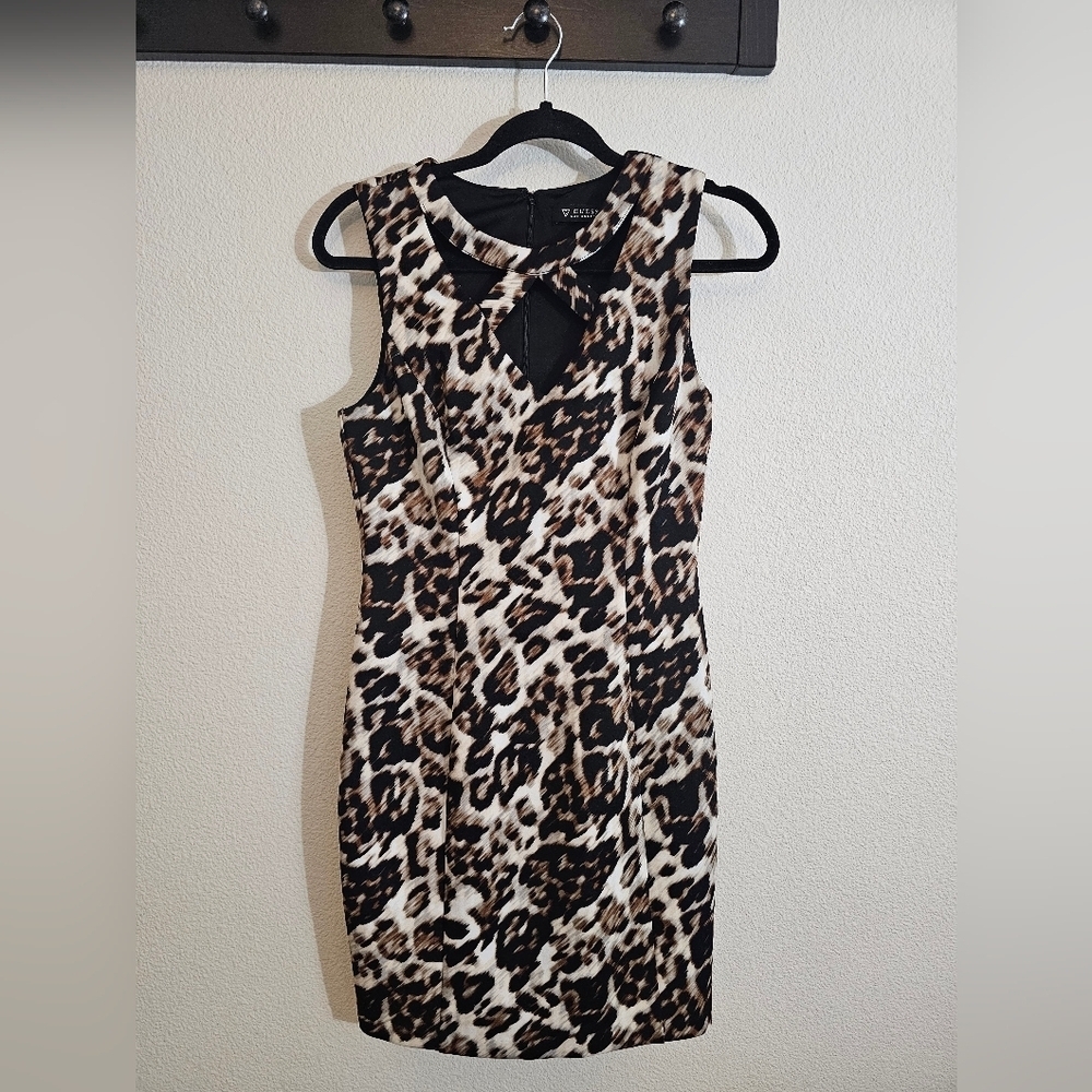 Guess Los Ageles Stylish Leopard Print Dress